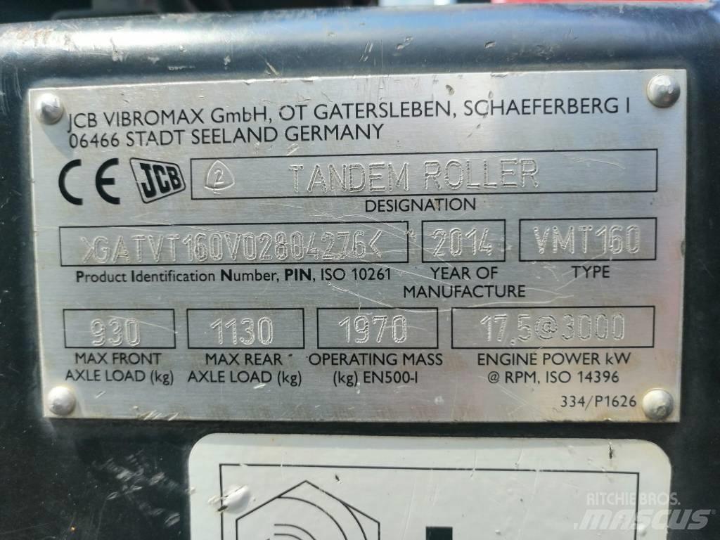 JCB Vibromax vmt 160 Tandemjyrät
