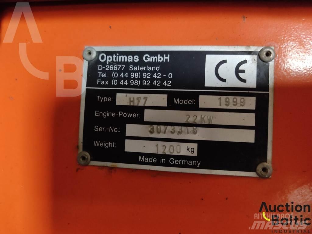 Optimas H77 Käsittely- ja sijoittelulaitteet