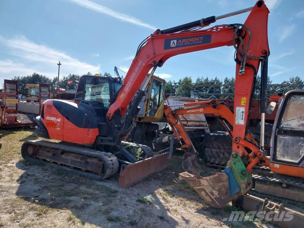 Kubota KX 080-4 Midikaivukoneet 7t - 12t