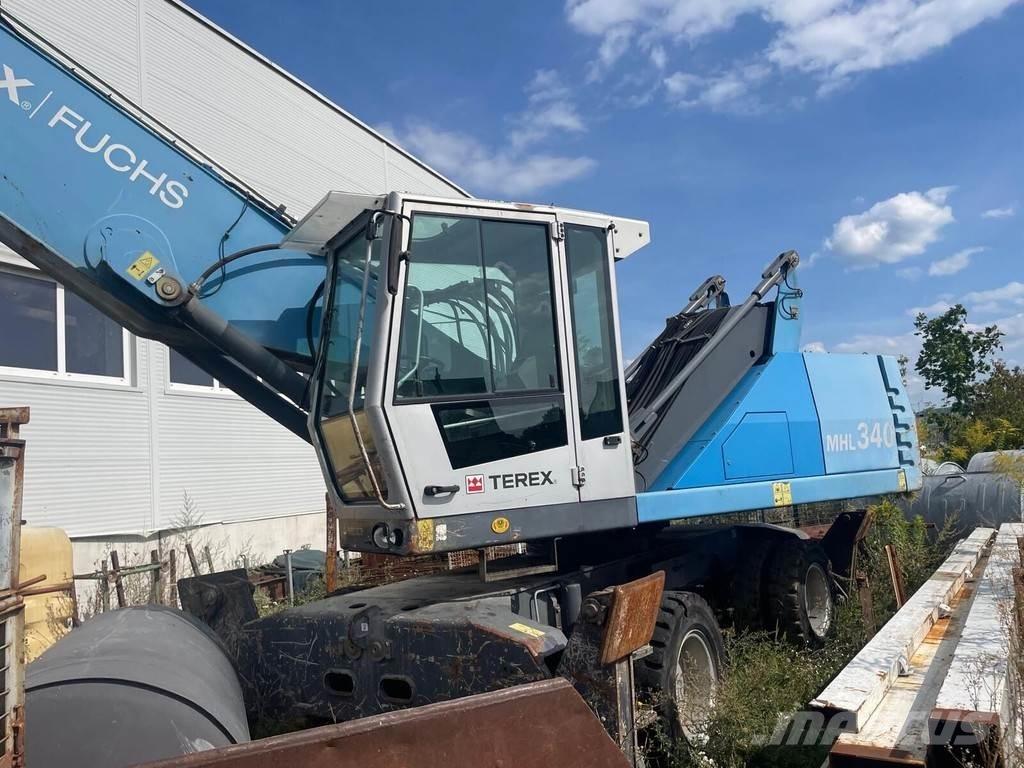 Terex MHL 340 Pyöräkaivukoneet