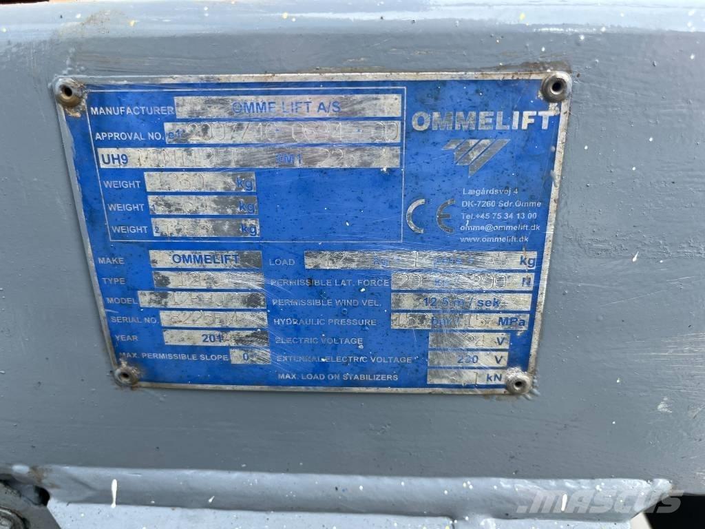 Omme Mini 12 EBJ Hinattavat henkilönostimet