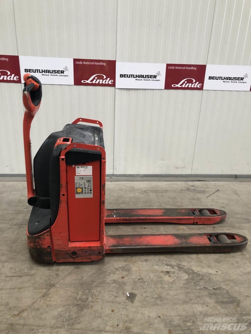 Linde T16 Lavansiirtotrukit