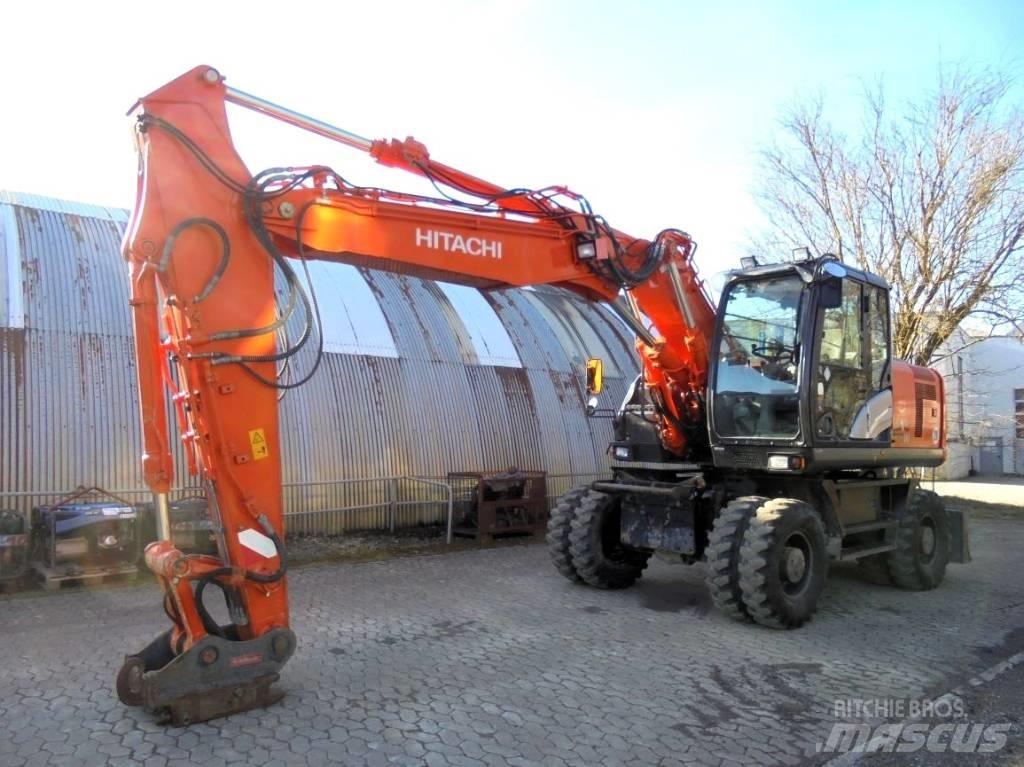 Hitachi ZX 170 W-5 B Pyöräkaivukoneet