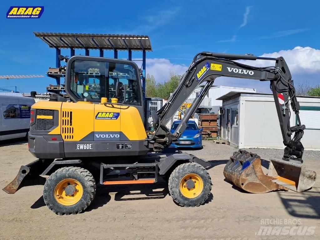 Volvo EW 60 E Pyöräkaivukoneet