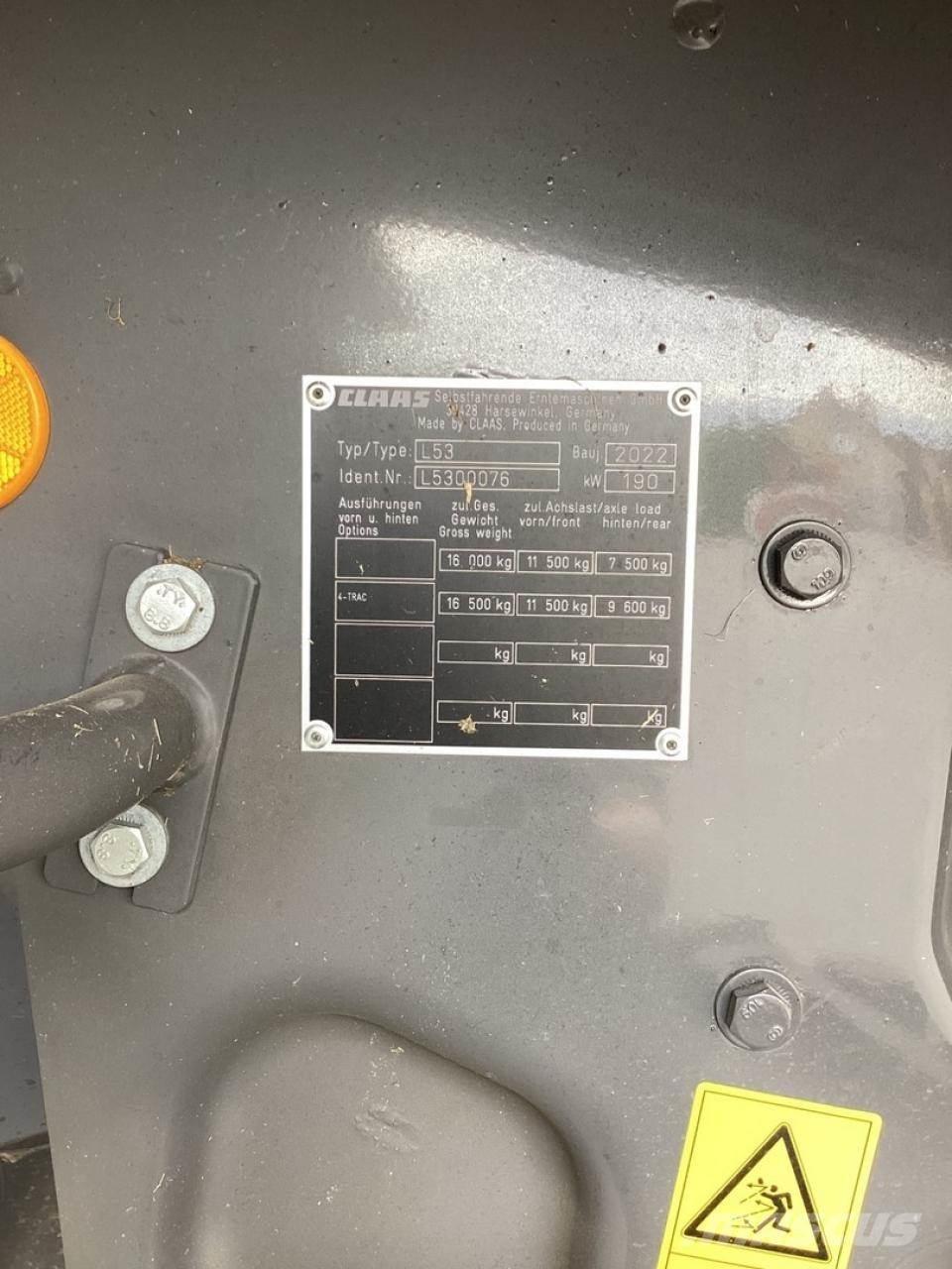 CLAAS Trion 520 Leikkuupuimurit