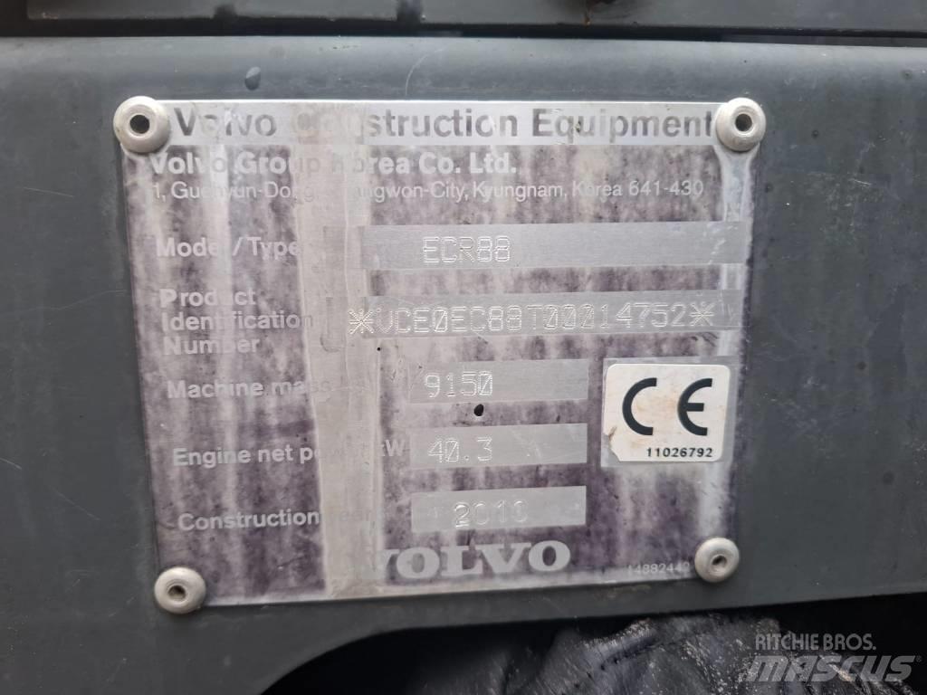 Volvo ECR 88 Midikaivukoneet 7t - 12t