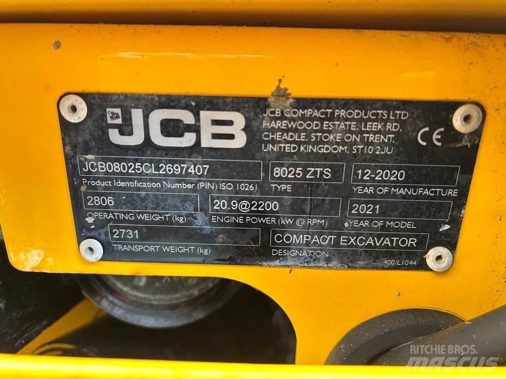 JCB 8025 Minikaivukoneet < 7t