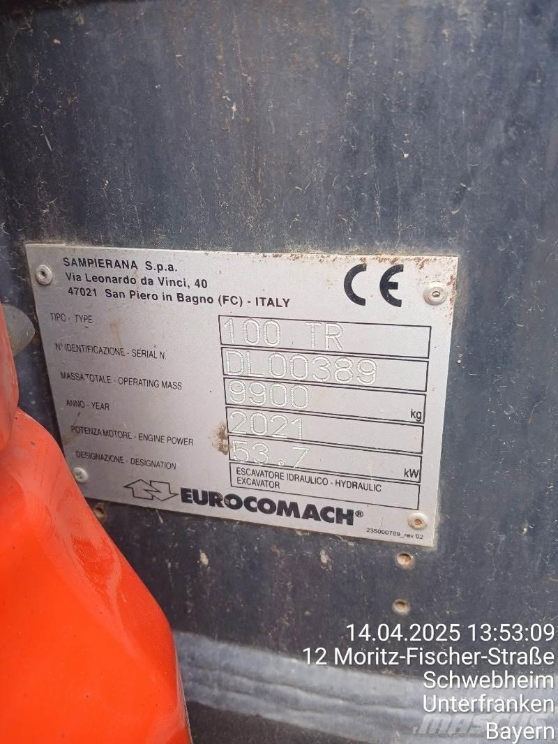 Eurocomach 100TR Minikaivukoneet < 7t