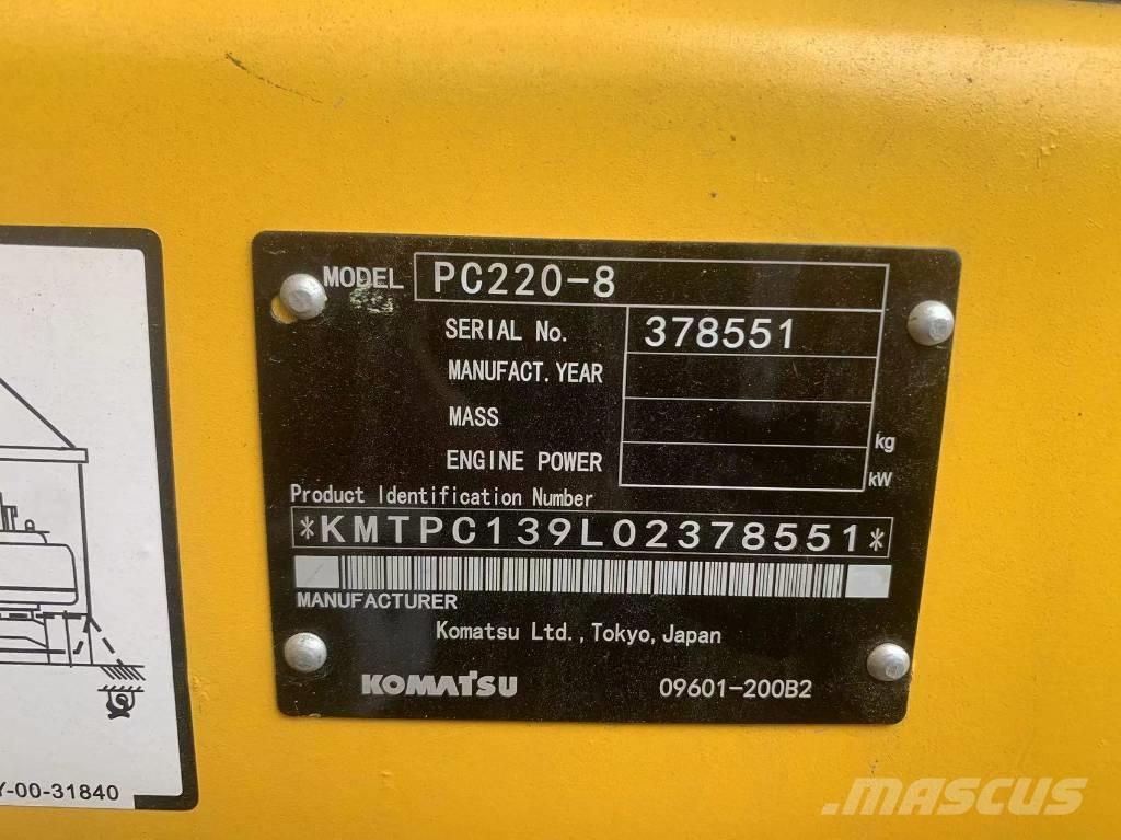 Komatsu PC 220-8 Telakaivukoneet
