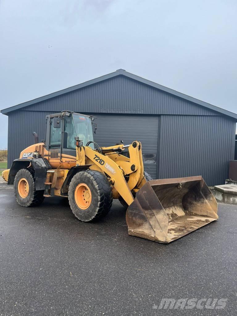 CASE 721 D Pyöräkuormaajat