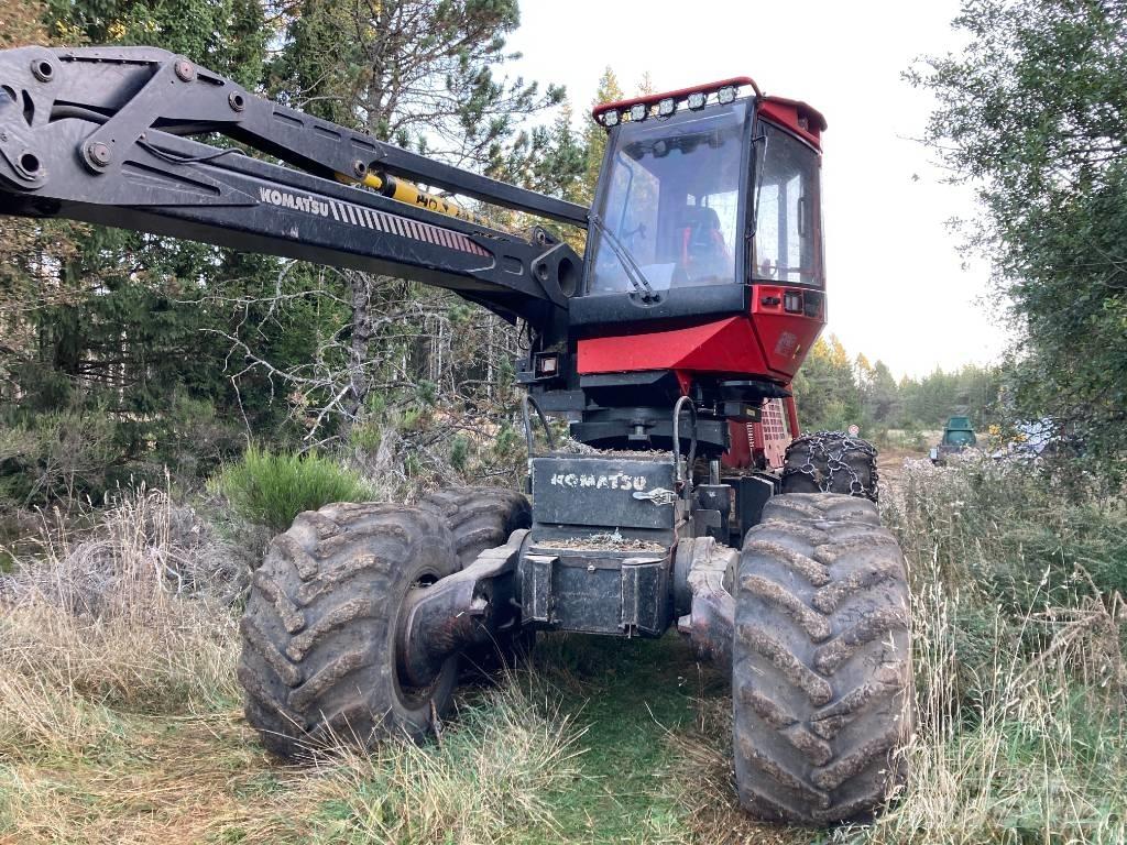 Komatsu 931.1 Harvesterit