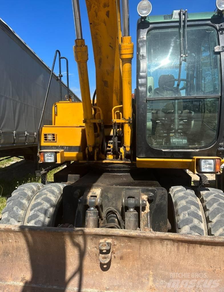 JCB JS 145 W Pyöräkaivukoneet