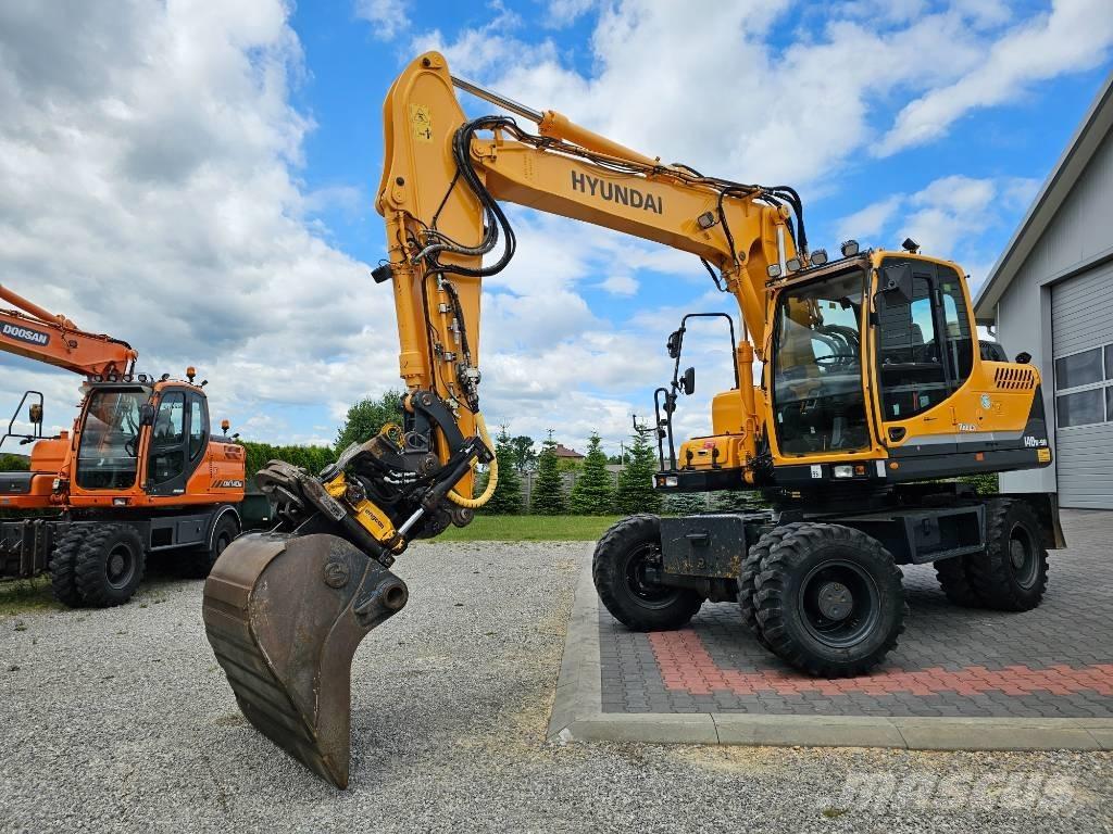 Hyundai 140 W 9 A Pyöräkaivukoneet