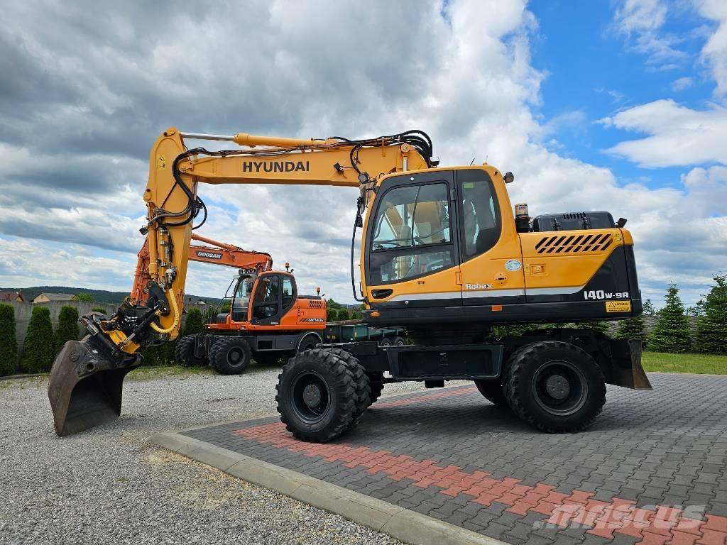 Hyundai 140 W 9 A Pyöräkaivukoneet