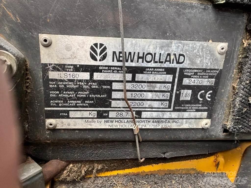 New Holland LS160 Liukuohjatut kuormaajat