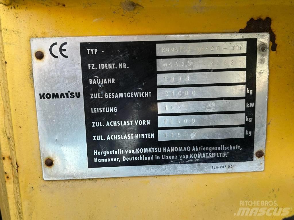 Komatsu WA 420 Pyöräkuormaajat