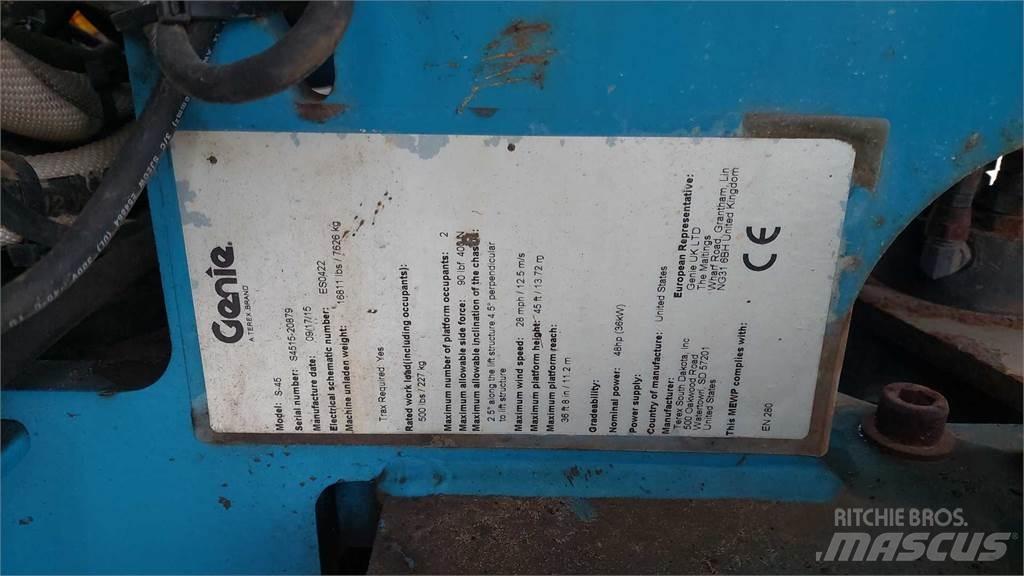 Genie S45TRAXG Muut henkilönosturit