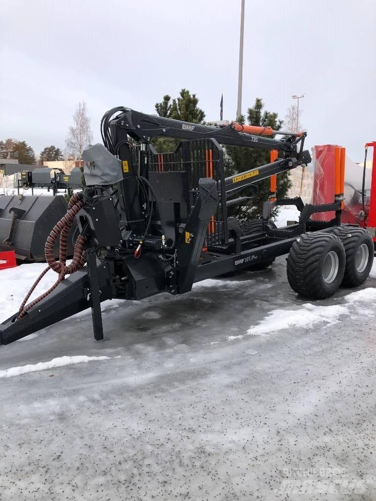BMF 720+10T2 pro Metsäperävaunut