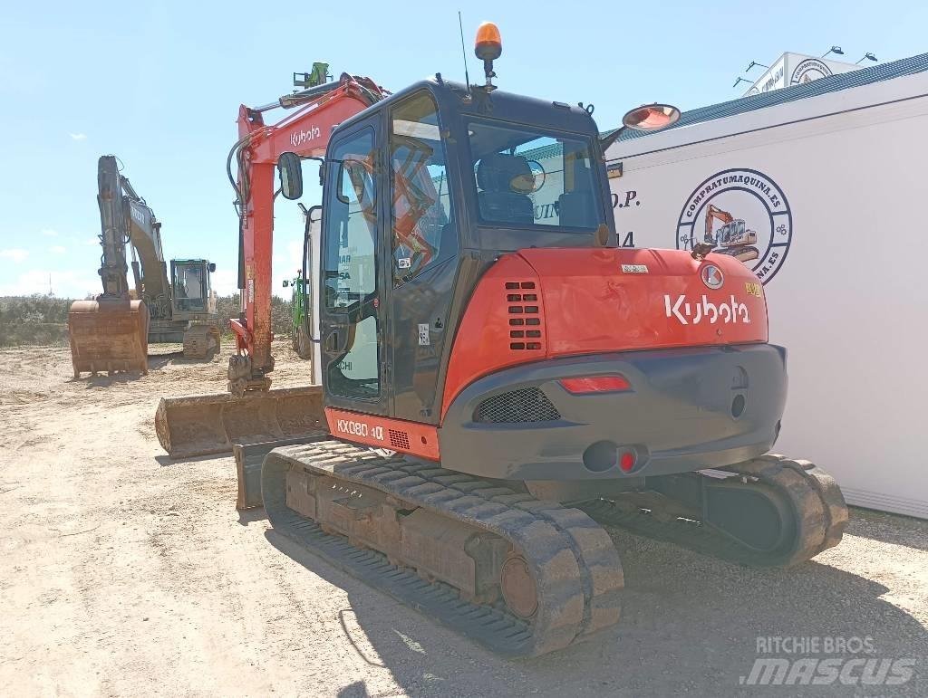 Kubota KX080-4a Kaivukoneet