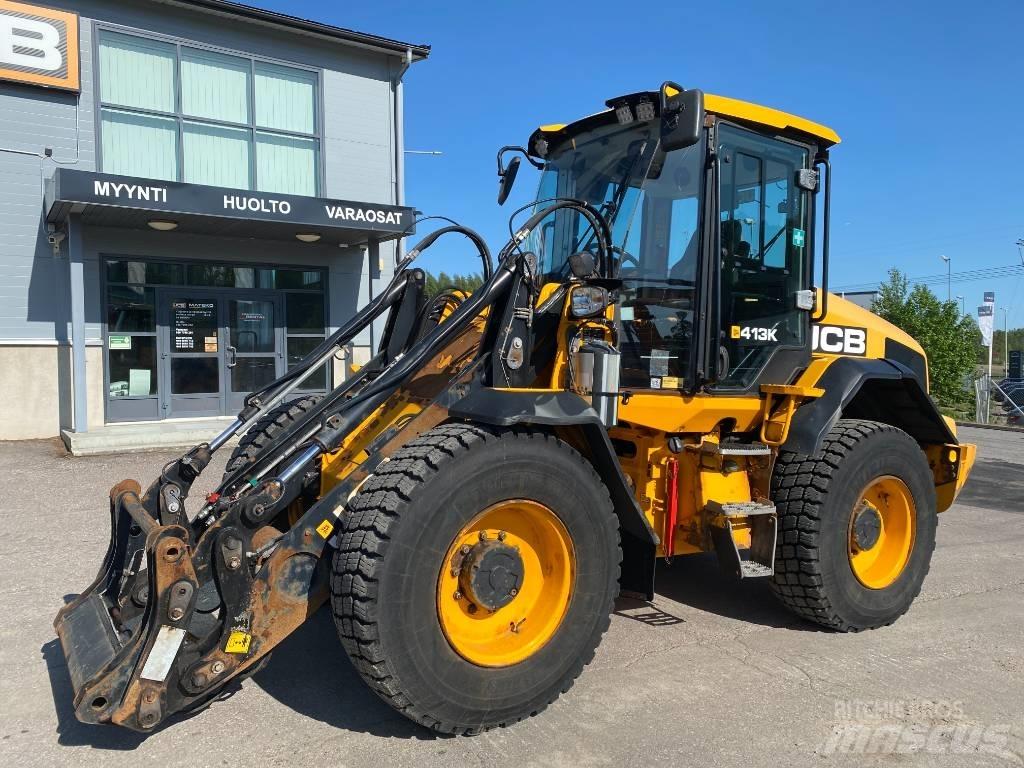 JCB 413 K T4F Pyöräkuormaajat