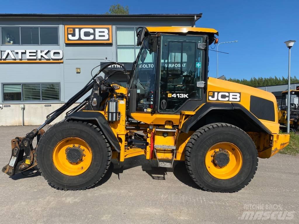 JCB 413 K T4F Pyöräkuormaajat
