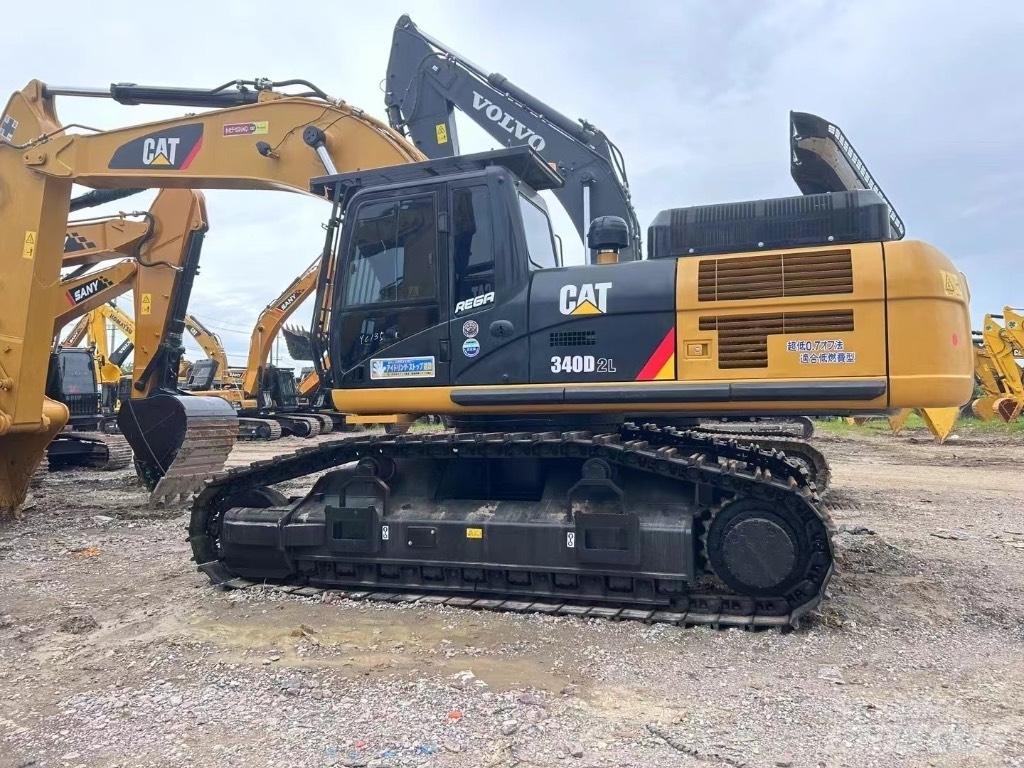 CAT 340 Telakaivukoneet