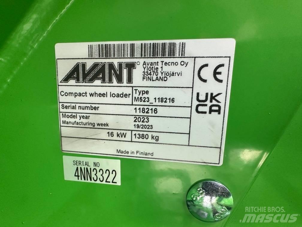 Avant 523 Yleiskuormaajat