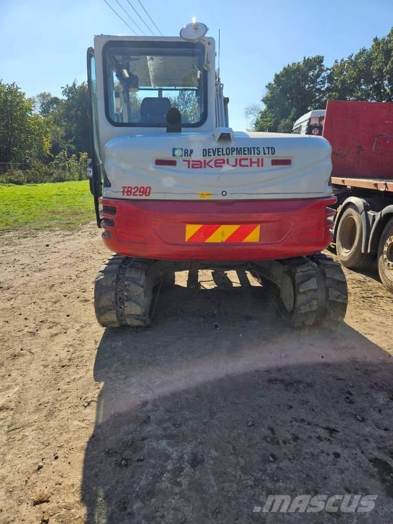 Takeuchi TB 290 Midikaivukoneet 7t - 12t
