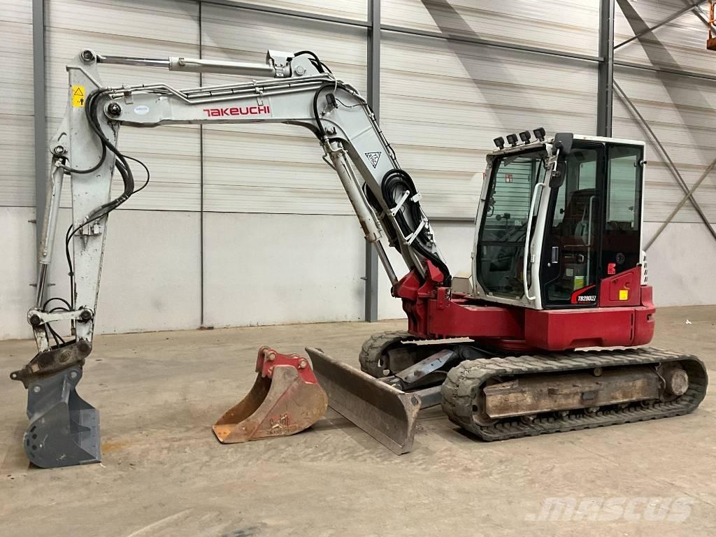Takeuchi TB 280 FR Midikaivukoneet 7t - 12t