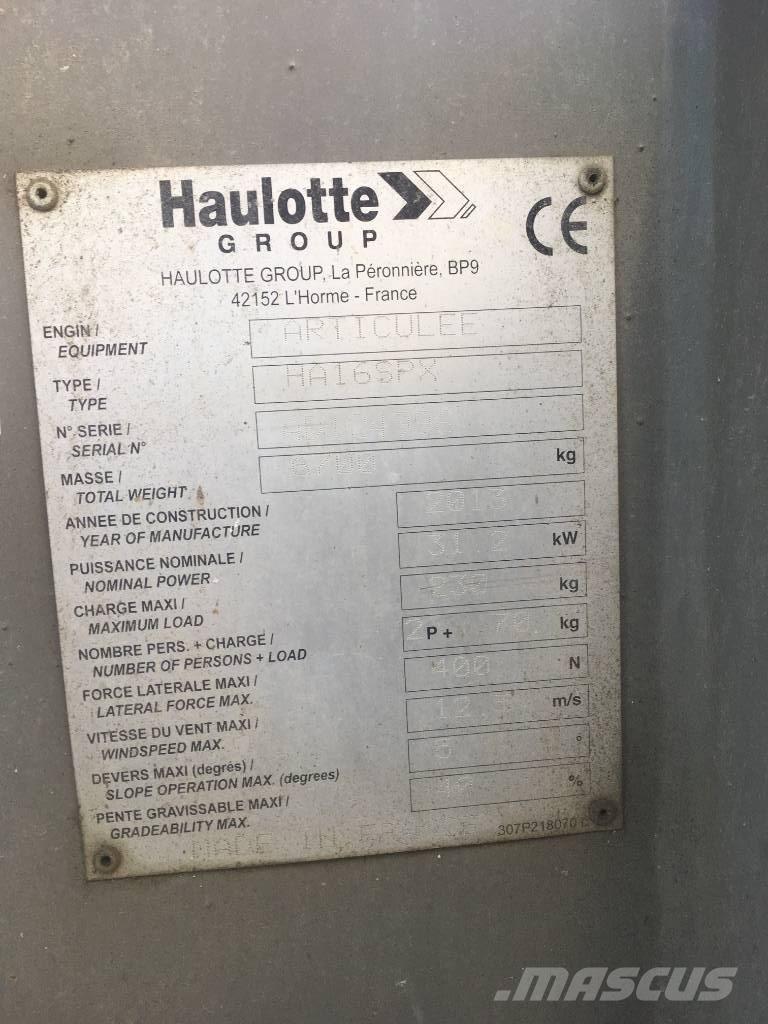 Haulotte HA 16 SPX Kuukulkijat