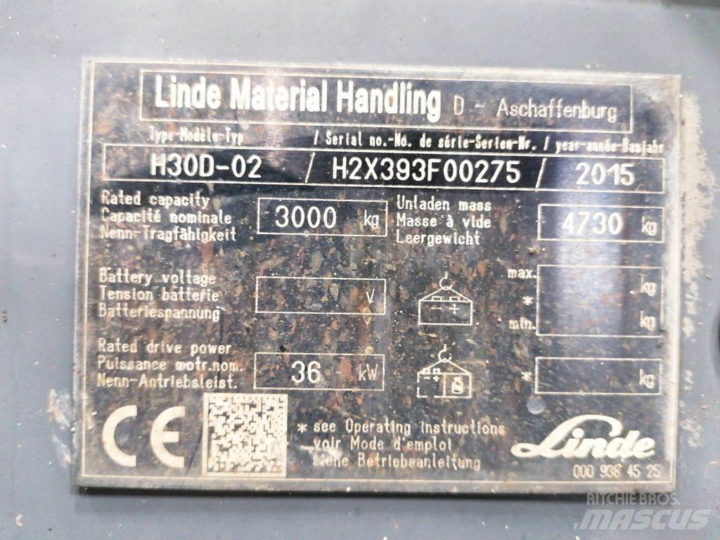 Linde H30D-02 Dieseltrukit