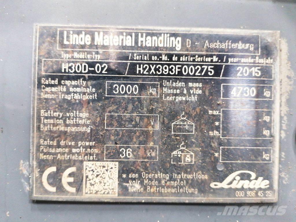 Linde H30D-02 Dieseltrukit