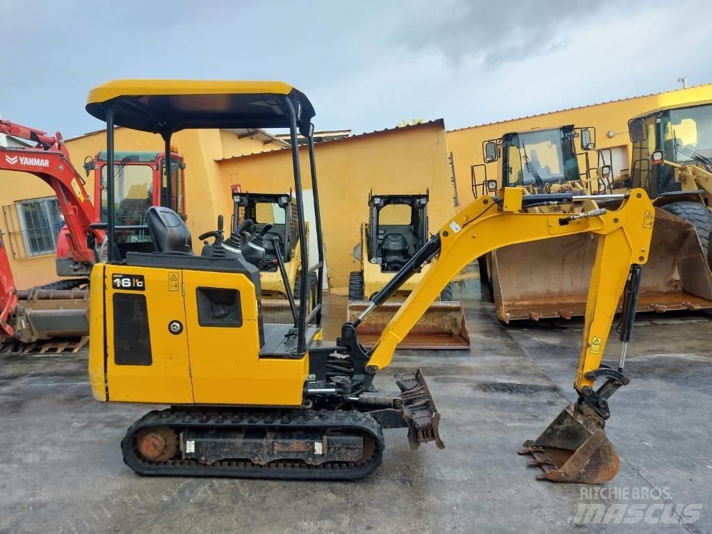 JCB 16 C Minikaivukoneet < 7t