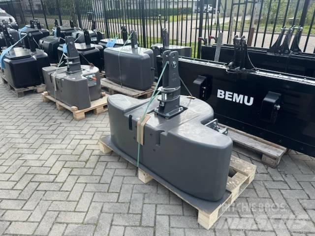  Frontgewicht 2000 KG Etupainot