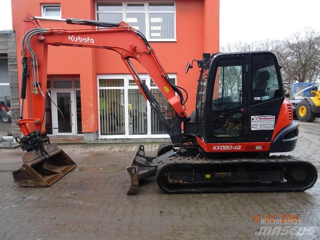 Kubota KX 080-4 Midikaivukoneet 7t - 12t
