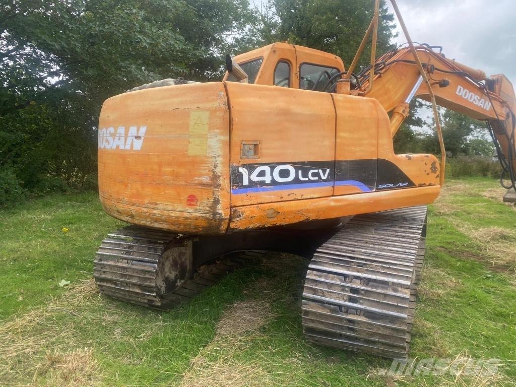 Doosan DX 140 Pyöräkaivukoneet