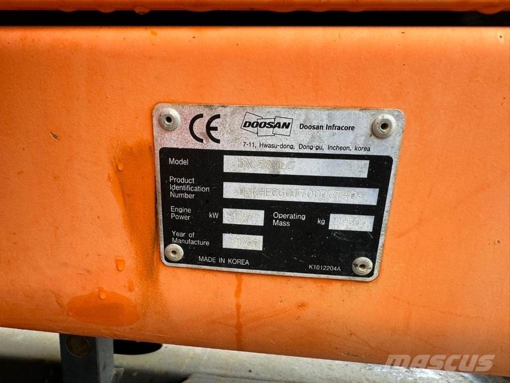 Doosan DX 140 Pyöräkaivukoneet