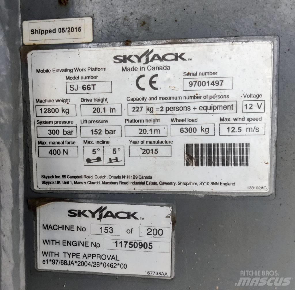 SkyJack SJ 66 T Kuukulkijat