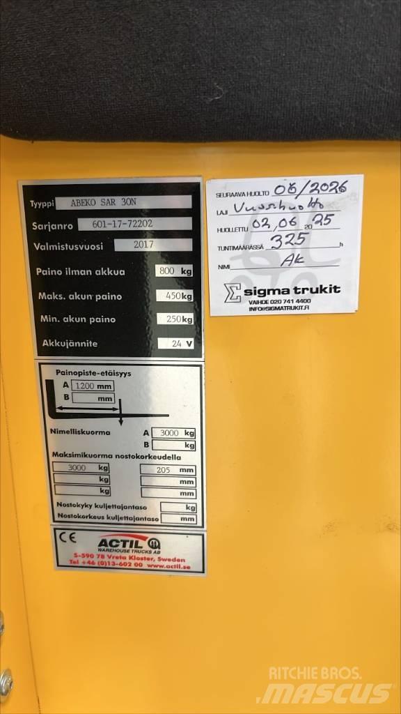 Abeko SAR 30 N Lavansiirtotrukit