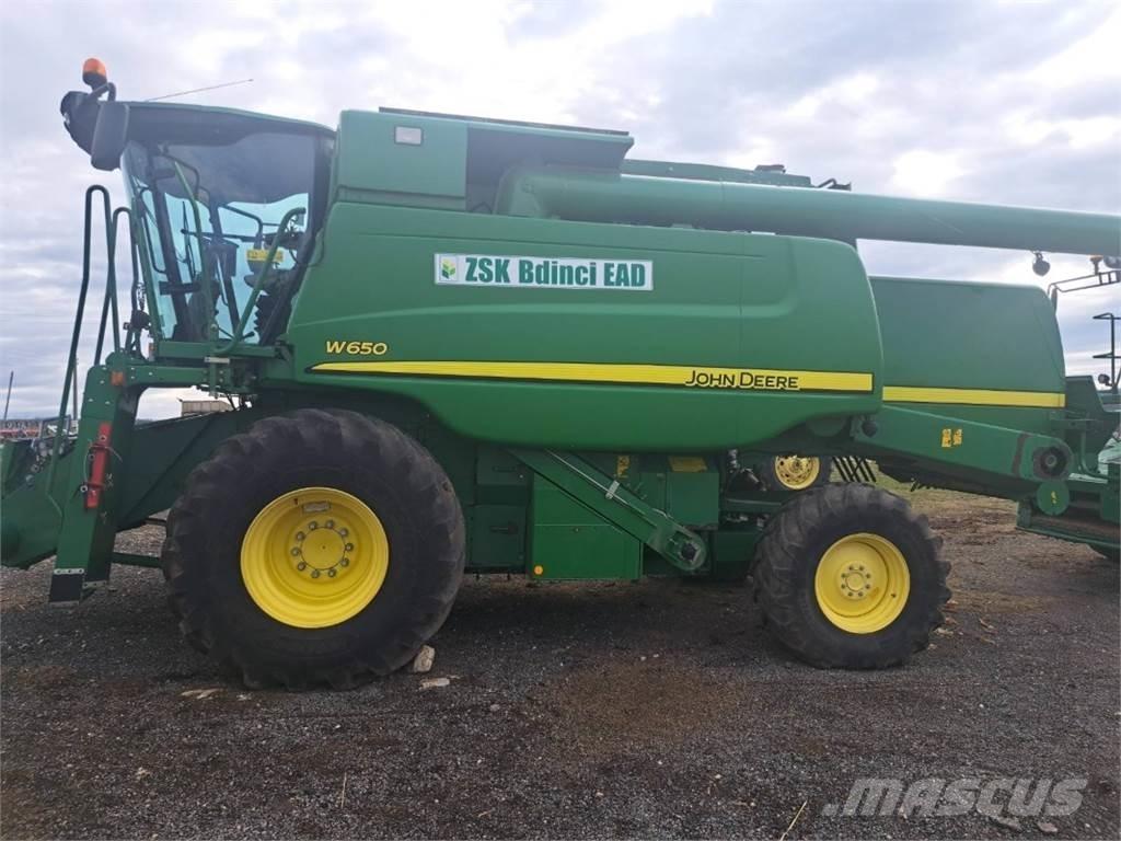 John Deere W650 Leikkuupuimurit