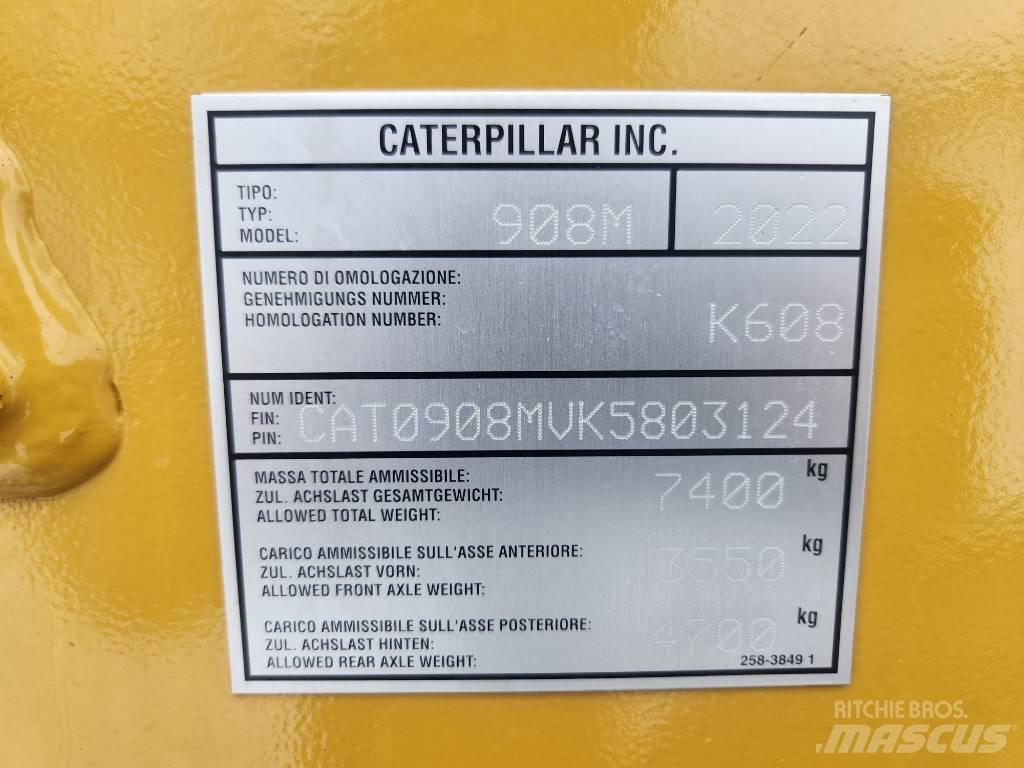 CAT 908m Pyöräkuormaajat