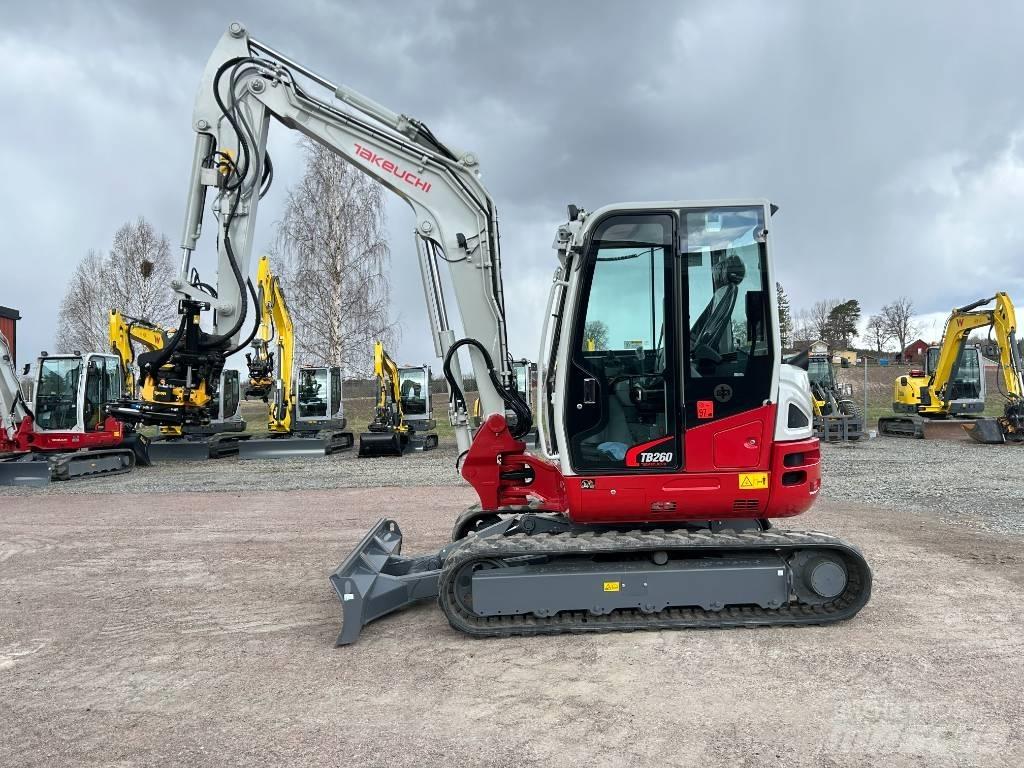 Takeuchi TB260 Minikaivukoneet < 7t