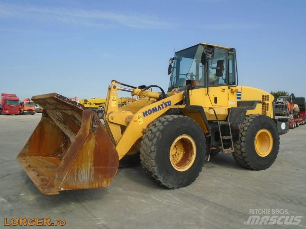 Komatsu WA200-5 Pyöräkuormaajat