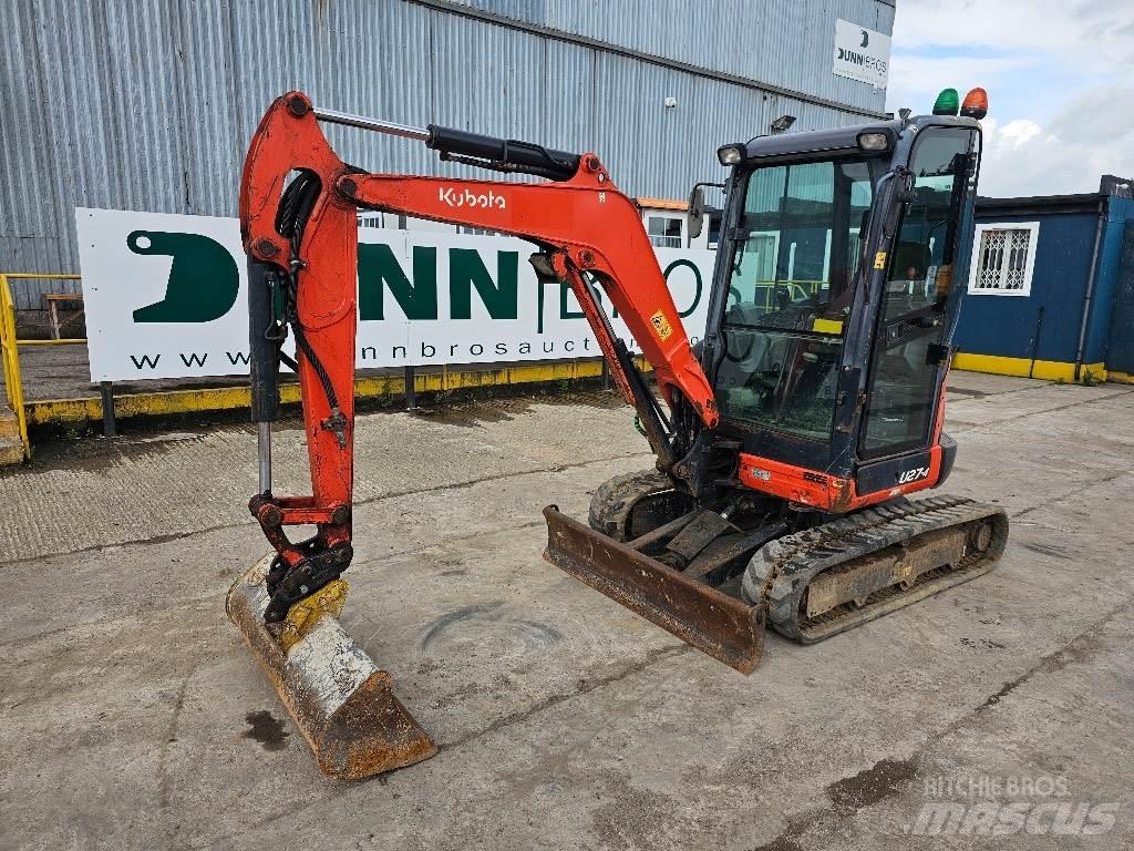 Kubota U 27-4 Minikaivukoneet < 7t