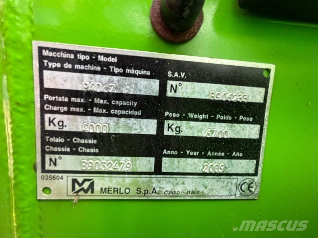 Merlo P 40.7 Maatalouskurottajat