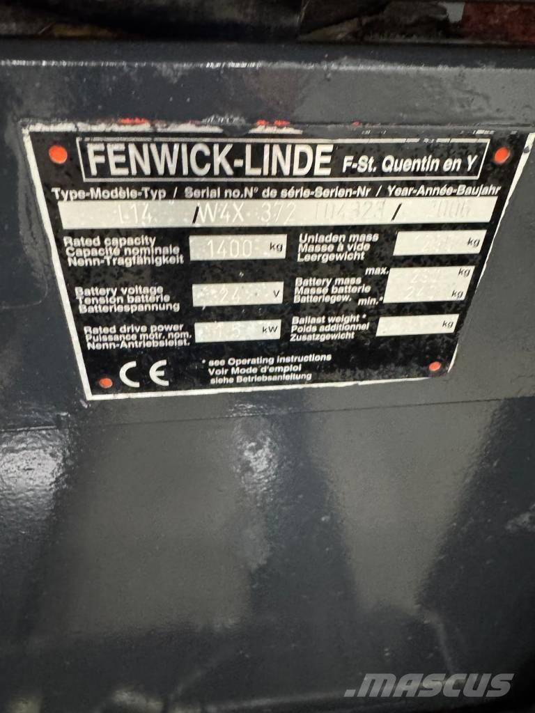 Linde 10848 L14 Muut haarukkatrukit