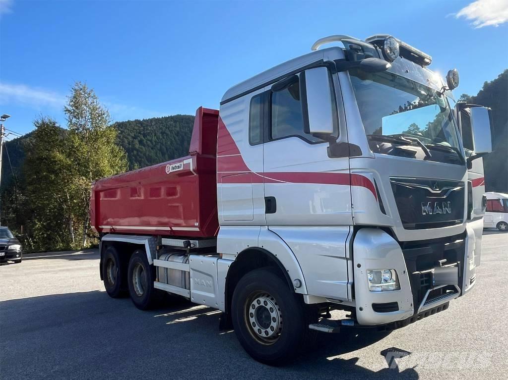 MAN TGX 26.580  6x4 Sora- ja kippiautot
