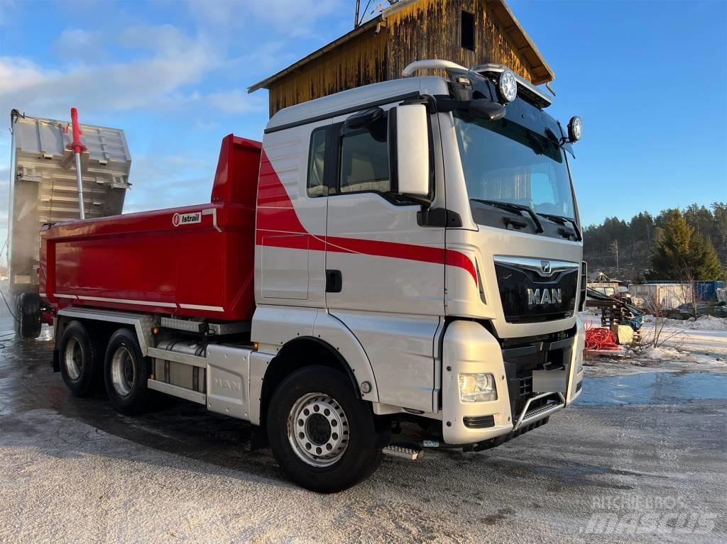 MAN TGX 26.580  6x4 Sora- ja kippiautot