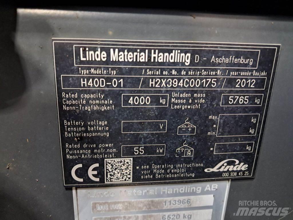 Linde H40D-01 Dieseltrukit