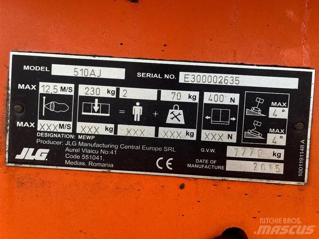 JLG 510 AJ Kuukulkijat